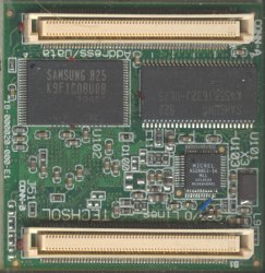 bottom side of an SA2410E Medallion CPU Module bottom side of an SA2410E Medallion CPU Module