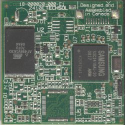 top side of an SA2410E Medallion CPU Module